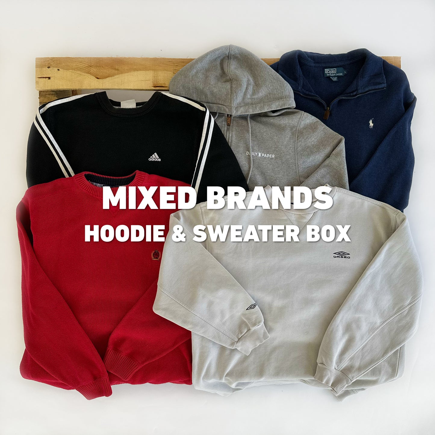 Mixed Brands Hoodie & Sweater Box (5pcs.)